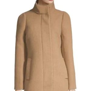 NWT J. Crew City Coat - Camel